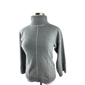 Les Copains Gray Turtleneck Sweater